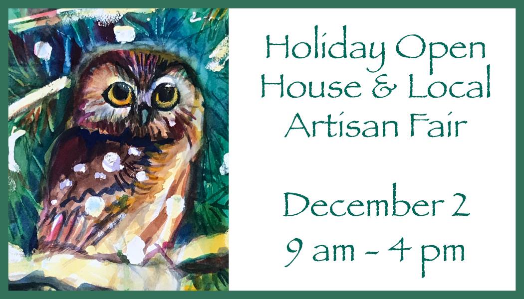 Open House and local artisan fair at Nature Center